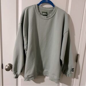 Daily Drills Unisex Oversized Crew in Harbor